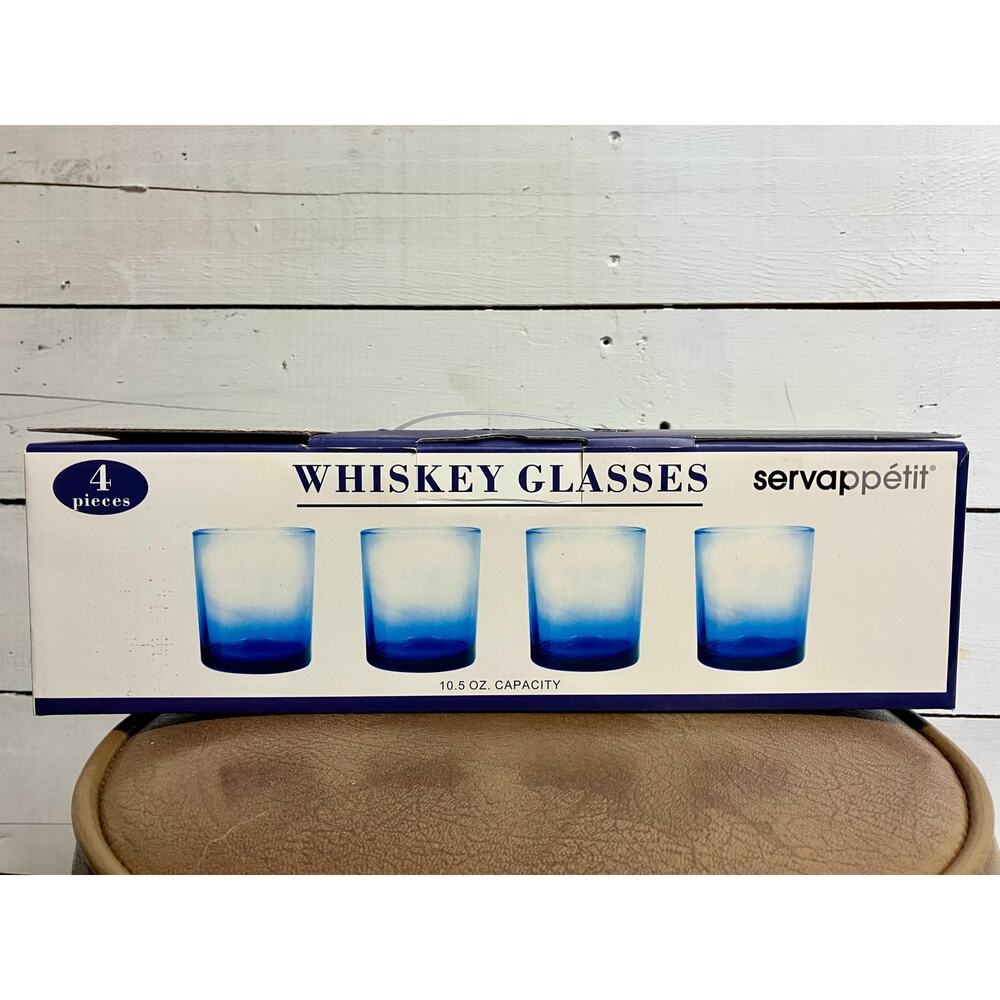 Servappetit Whiskey Glasses 4 Pack.